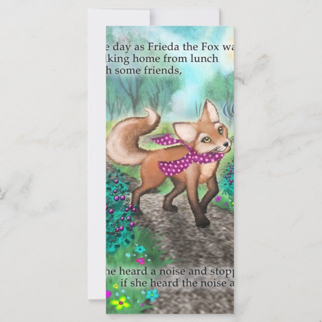 Frieda Schwanzes Volume 2 Lesezeichen (Vorderseite)