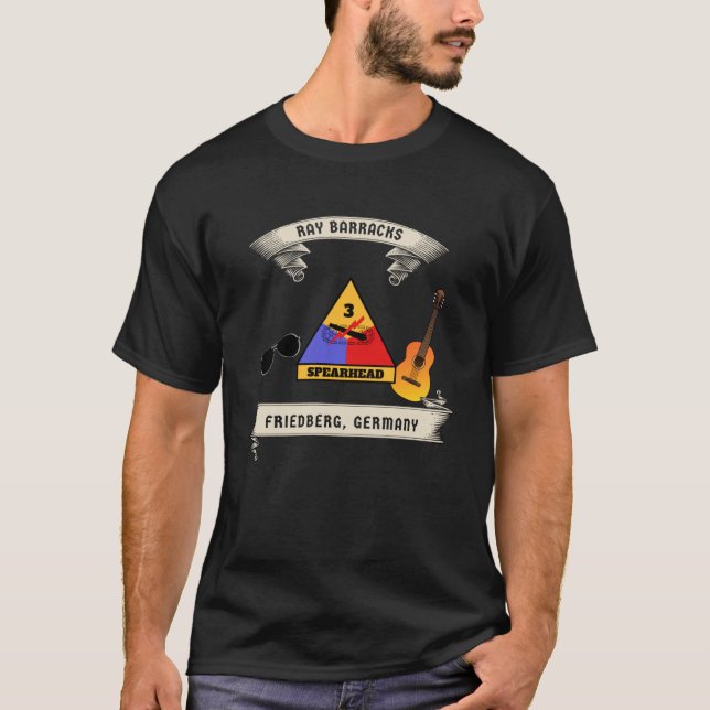 Friedberg Germany Where Food Rocks at Ray Barr T-Shirt (Vorderseite)