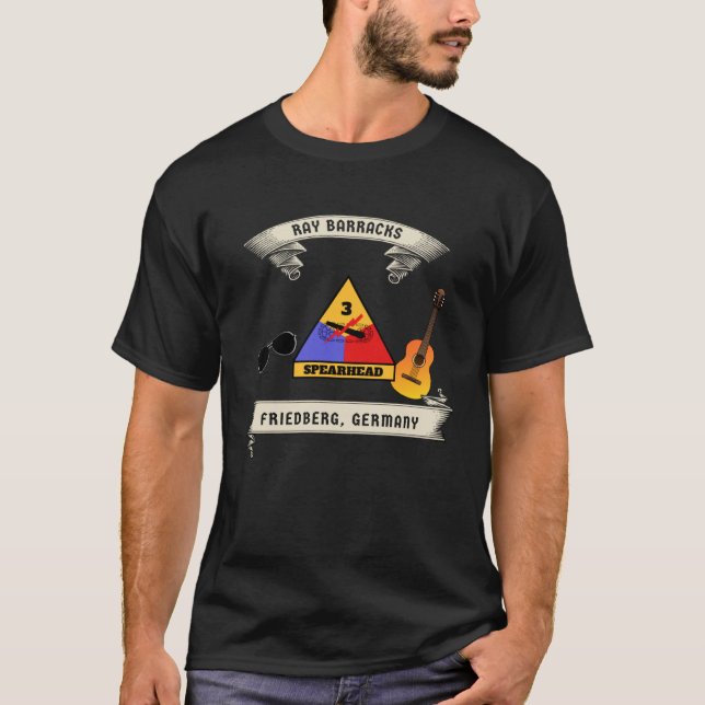 Friedberg Germany Where the Food Rocks at Ray Barr T-Shirt (Vorderseite)