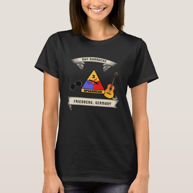 Friedberg Germany Where the Food Rocks at Ray Barr T-Shirt (Vorderseite)
