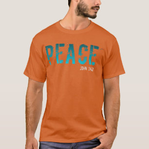 Friede ich gebe Ihnen Bible Verse Religious Premiu T-Shirt