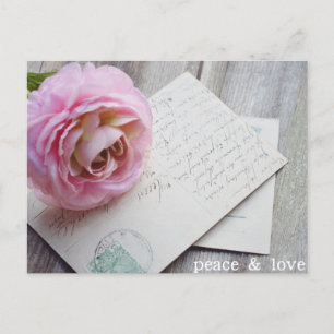 FRIEDE & LIEBE Postkarte, Wundervolle Postkarte