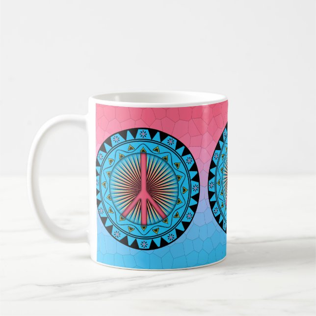 Friede ~ Sun Kaffeetasse (Links)