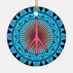 Friede ~ Sun Keramikornament