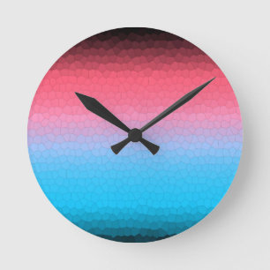 Friede ~ Sun Runde Wanduhr