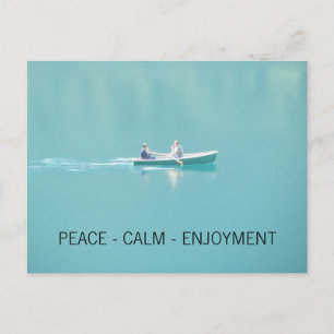 Frieden am See Postkarte