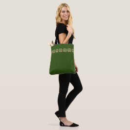 Frieden auf Platz Tasche