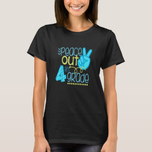 Frieden aus 4. Klasse Ende Schuljahr Lehrer St. T-Shirt