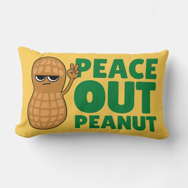 FRIEDEN AUS PEANUT SASSY NIEDLICH, ABER LENDENKISSEN (Vorderseite)