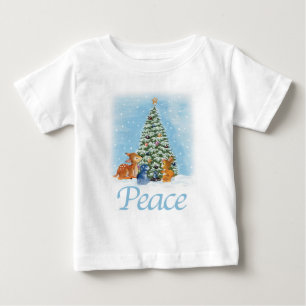 Frieden Baby T-shirt