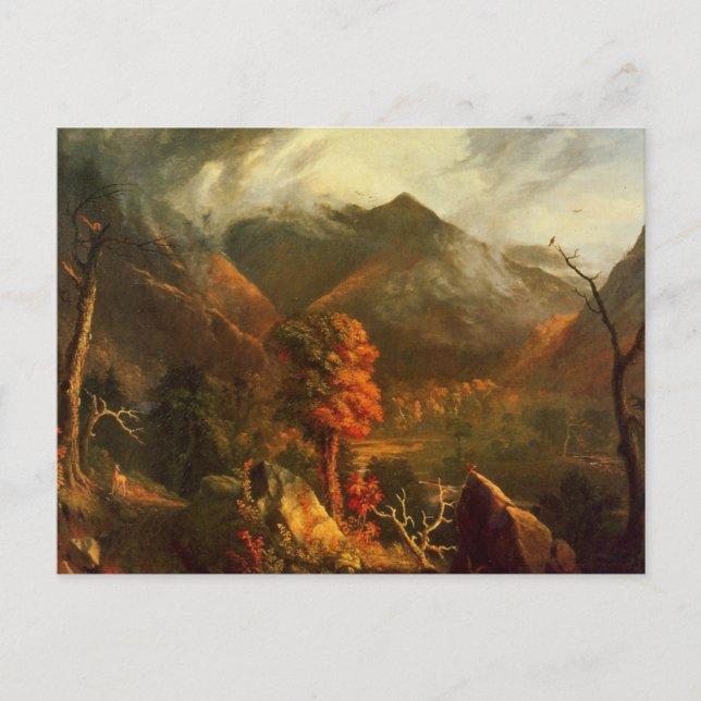 Frieden bei Sunset von Thomas Cole Postcard Postkarte (Vorderseite)