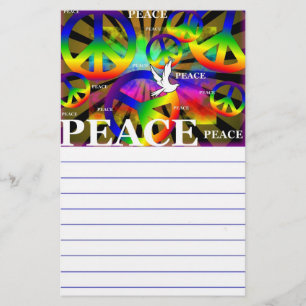 Frieden Briefpapier