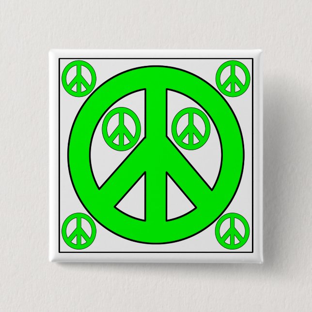 Frieden Button (Vorderseite)