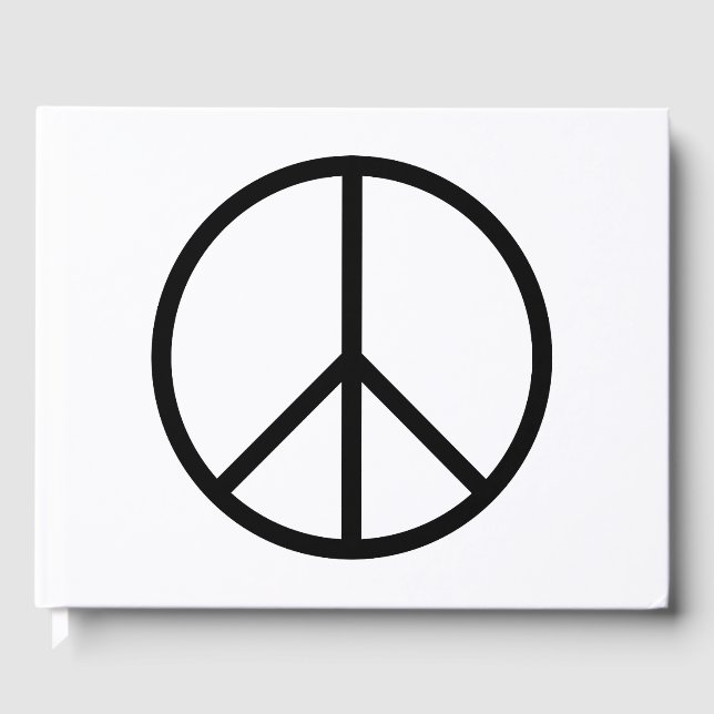 Frieden (CND) Gästebuch (Vorderseite)