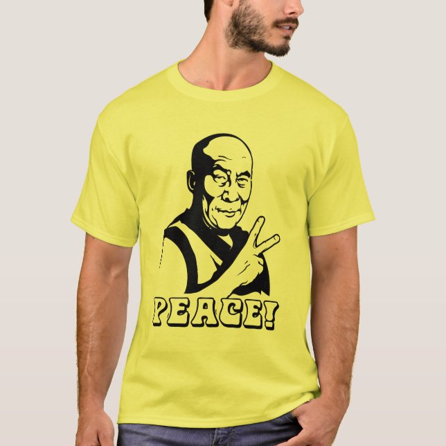 FRIEDEN! Dalai- LamaT - Shirt (Vorderseite)
