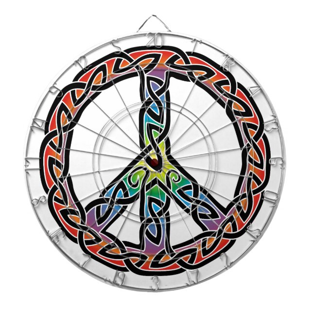 Frieden Dartscheibe (vorne)