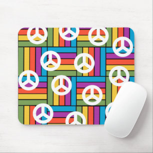 Frieden der 1970er mousepad
