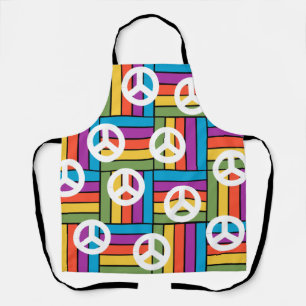 Frieden der 1970er schürze