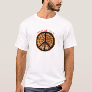 Frieden der Pizza T-Shirt