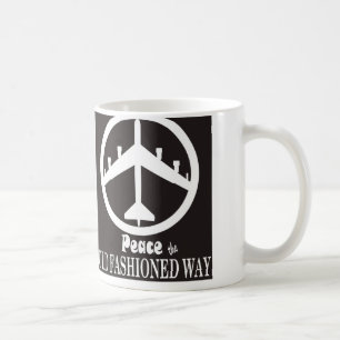 Frieden die altmodische Weise Kaffeetasse