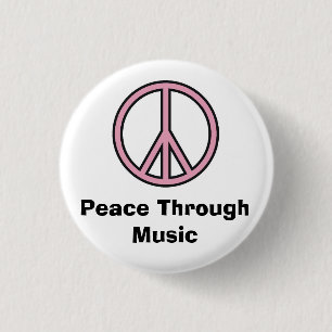 Frieden durch Musik Button