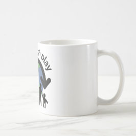 Frieden durch Spiel-Tasse Kaffeetasse