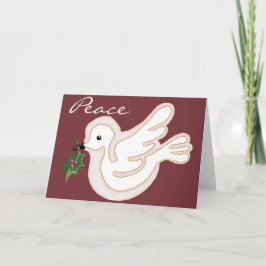 Frieden Feiertagskarte