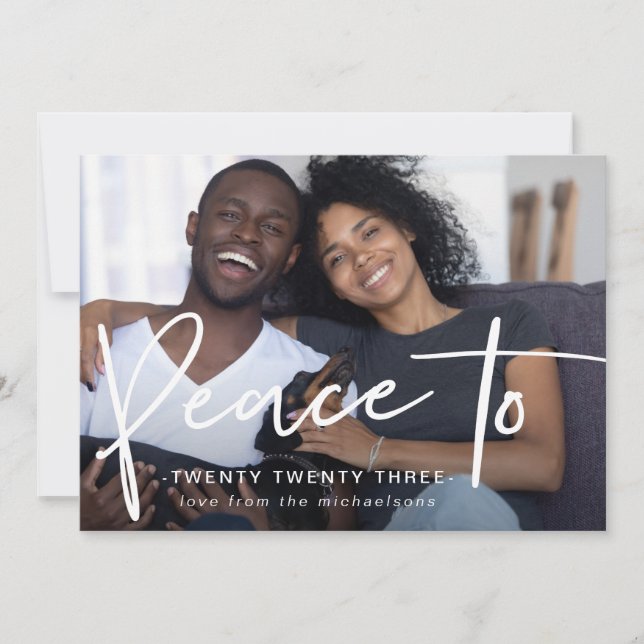 Frieden für 23 neue Fotos (Vorderseite)