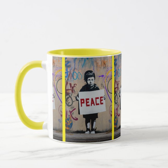 Frieden für alle. tasse (Links)
