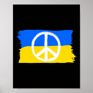 Frieden für die Ukraine 1 Poster