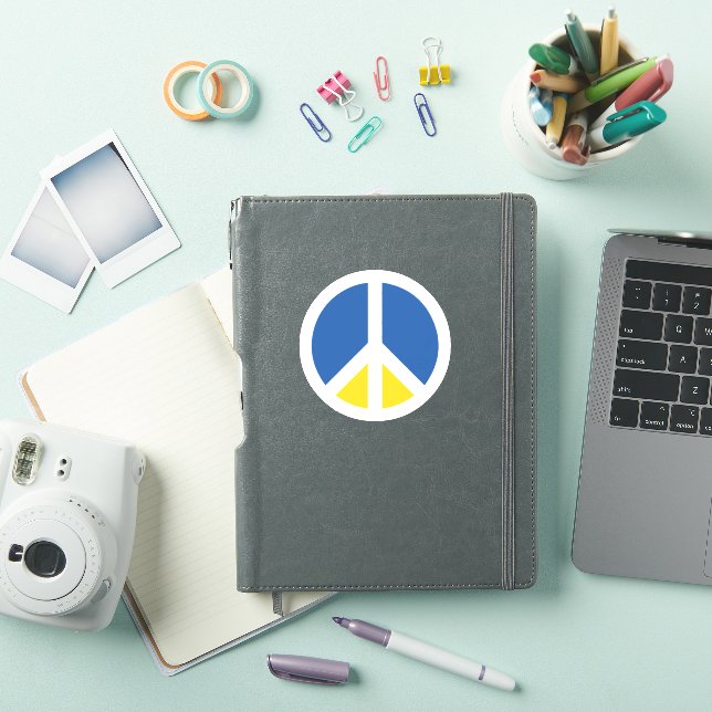 Frieden für die Ukraine Aufkleber (iPad Hülle)
