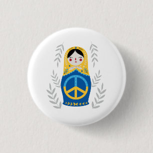 Frieden für die Ukraine Button