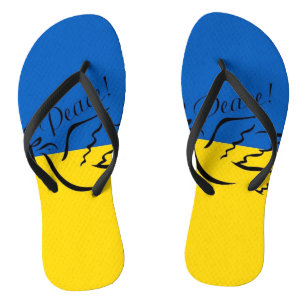 FRIEDEN FÜR DIE UKRAINE! FLIP FLOPS