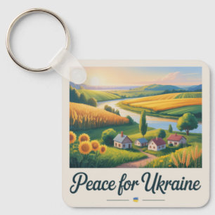 Frieden für die Ukraine. Schlüsselanhänger