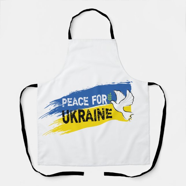 Frieden für die Ukraine Schürze (Vorderseite)