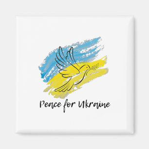 Frieden Für Die Ukraine Solidarität Frieden Herz U Magnet