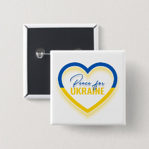 Frieden für die Ukraine Square Button