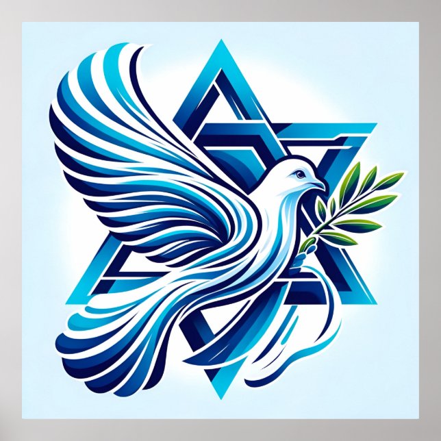 Frieden für Israel Poster (Vorne)