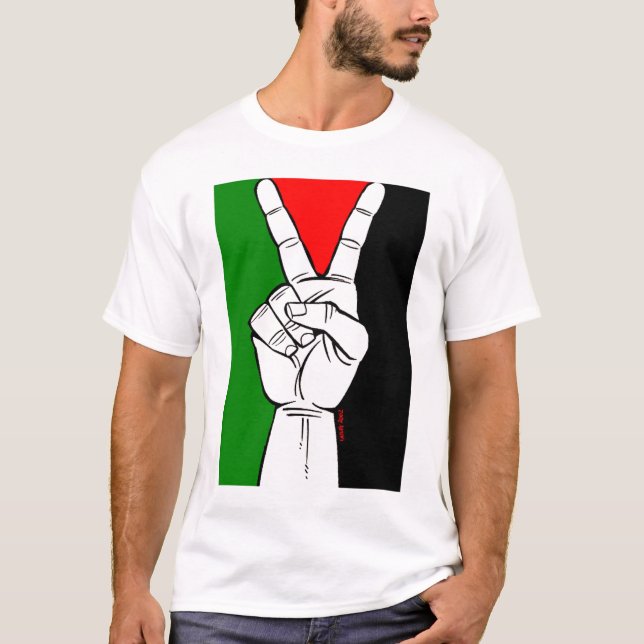 Frieden für Palästina T-Shirt (Vorderseite)