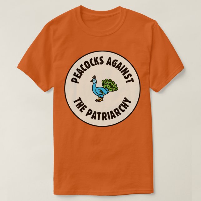Frieden gegen das Patriarchat T-Shirt (Design vorne)