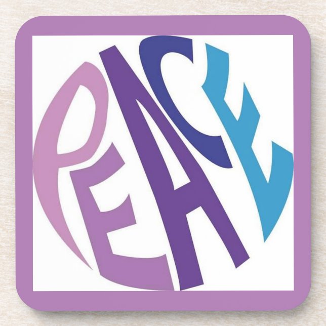 FRIEDEN GETRÄNKEUNTERSETZER (Vorderseite)