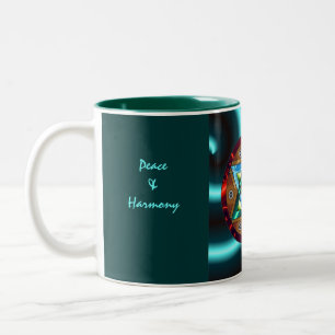 Frieden &Harmony, Cin… Zweifarbige Tasse