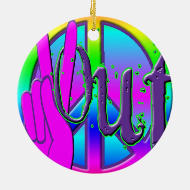 FRIEDEN HERAUS KERAMIKORNAMENT (Hinten)