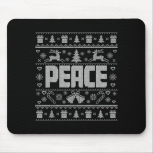 Frieden Ich komme in Frieden Paar passendes hässli Mousepad