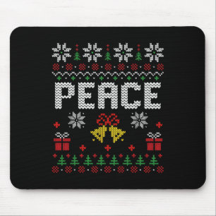 Frieden Ich komme in Frieden Weihnachten Paar pass Mousepad