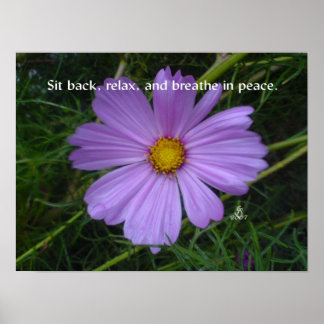 Frieden im Atemzug Poster