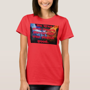 Frieden im Krieg T - Shirt der Frauen