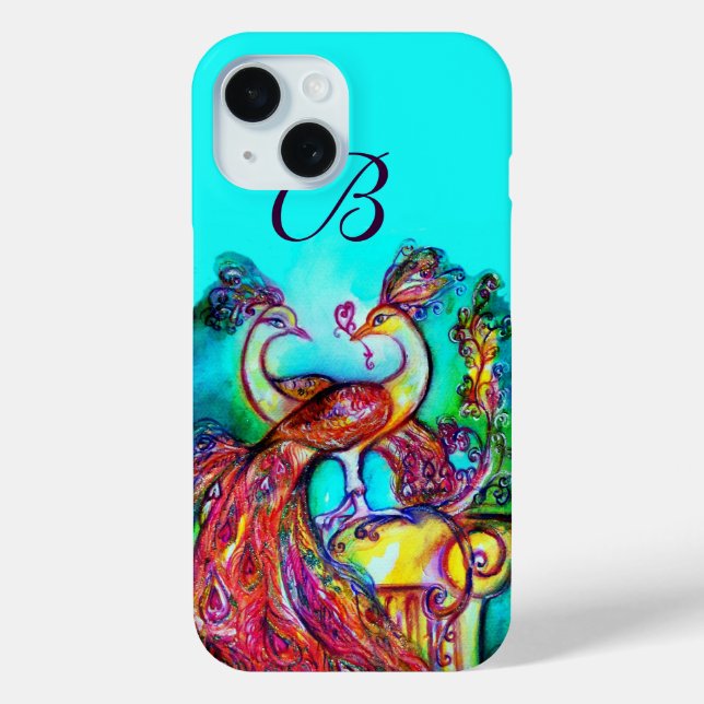 FRIEDEN IM MONOGRAMM DER LIEBE Case-Mate iPhone HÜLLE (Rückseite)