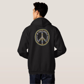 FRIEDEN IM NAHEN OSTEN - GEOMETRISCHE BÜHNE HOODIE