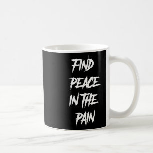 Frieden im Schmerz Psychische Gesundheit Selbstmor Kaffeetasse